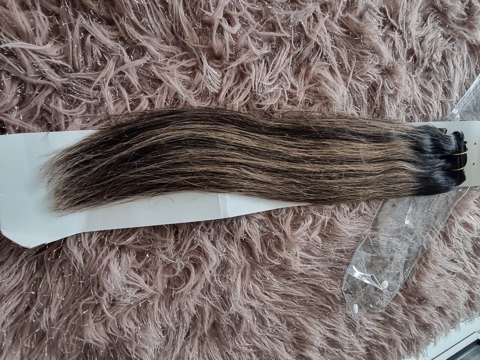 12A 20INCH RUSSIAN CLIPS IN VIRGIN HUMAN HAIR 7PCS BALAYAGE 1#/8# 120g STRAIGHT