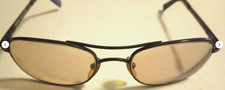 Brooks Brothers Sunglasses BB231-S Black Pilot Metal Italy Vintage FRAMES ONLY