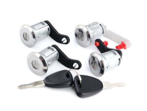 Kit 4 Serrures De Porte Pour Renault Master II - Compatible Opel Movano, Nissan Interstar