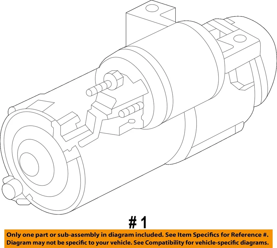 Motor de arranque usado serve: 2008 Chevrolet Cobalt 2.4 grau A - Imagem 4 de 4