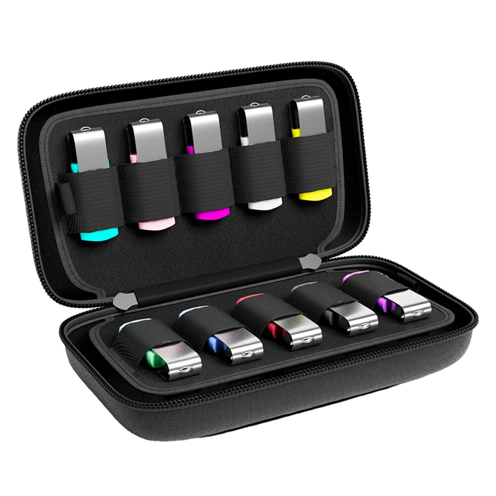 Waterproof Dustproof USB Flash Drive Holder Organizer for Thumb Drives-image