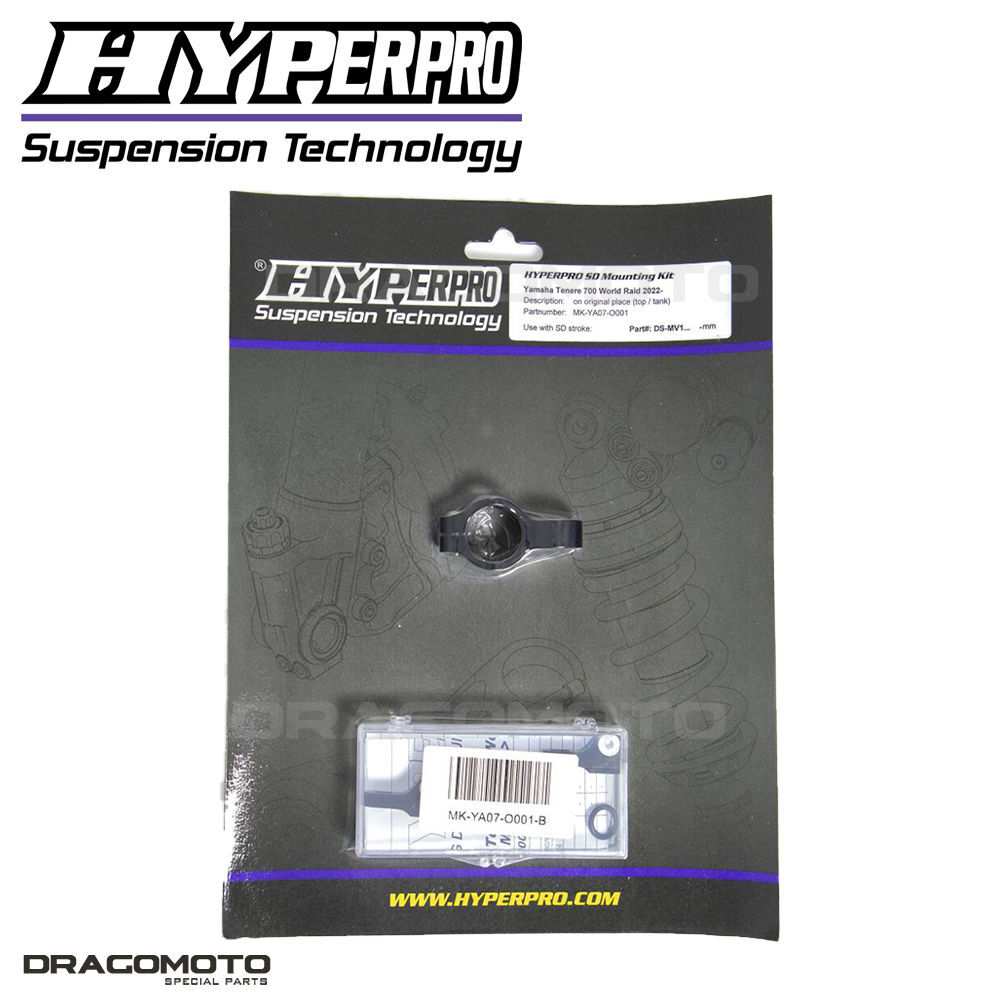 Kit montage HYPERPRO Tenere 700 World Raid pour vos voyages et pistes de sable
