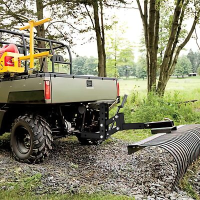 #ad #ad ATV UTV Manual Quick Lift 1 Point System Designed for 2quot; Receivers Heavy $111.59