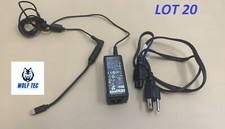 LOT 20 HP Chromebook/Pavilion, Lenovo 40W USB-C Type-C Power Laptop Charger
