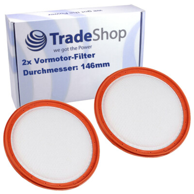2x Vormotor Filter Motorschutzfilter für Vax V-2300U Vacuum Cleaner V-2400C