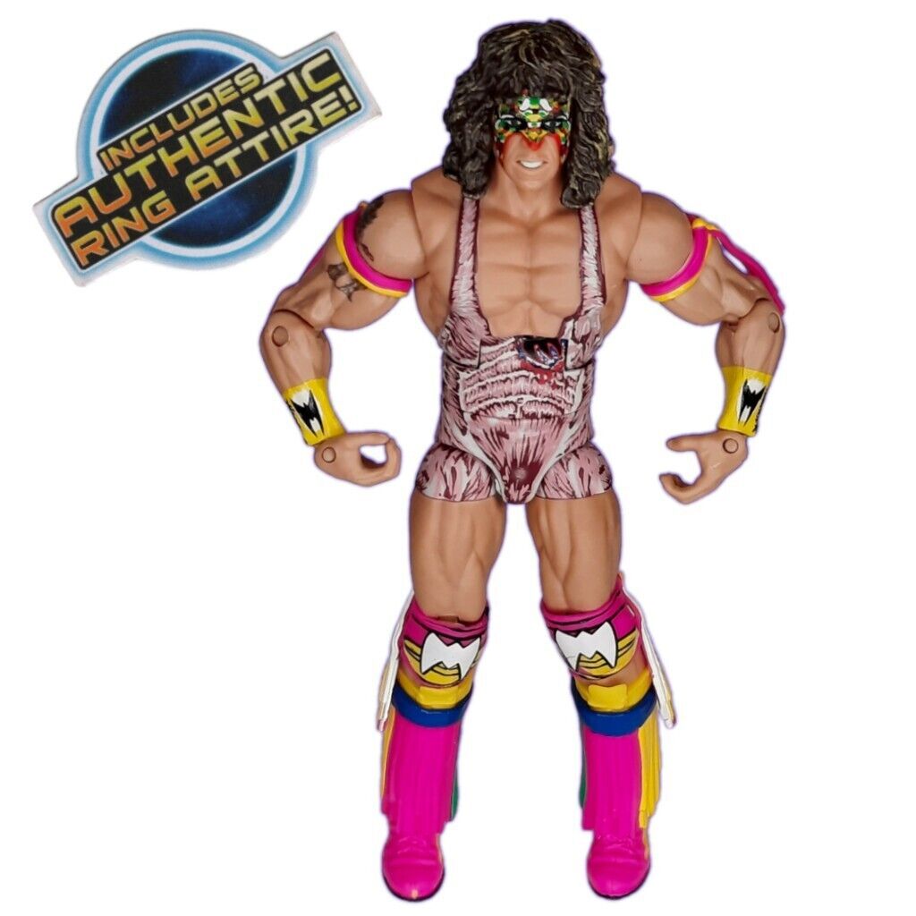 WWE The Ultimate Warrior WWF Mattel Elite Series 26 Flashback Tassel Ring Attire