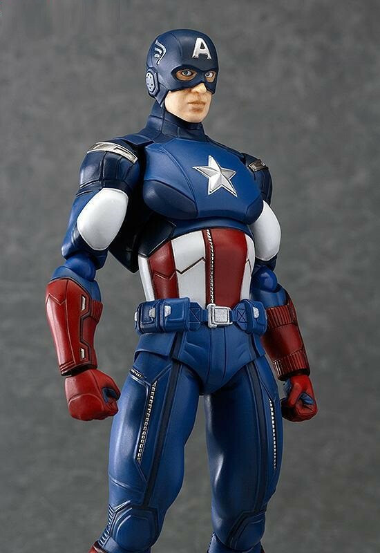 Figma 226 Marvel Avengers Captain America action figure Max Figma 226 Marvel Avengers Captain America action figure Max