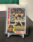 Reggie Jackson 1984 Topps card 100 California Angels