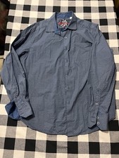 Mens Robert Graham Long Sleeve Button Shirt Classic Fit Large Very Nice Colors