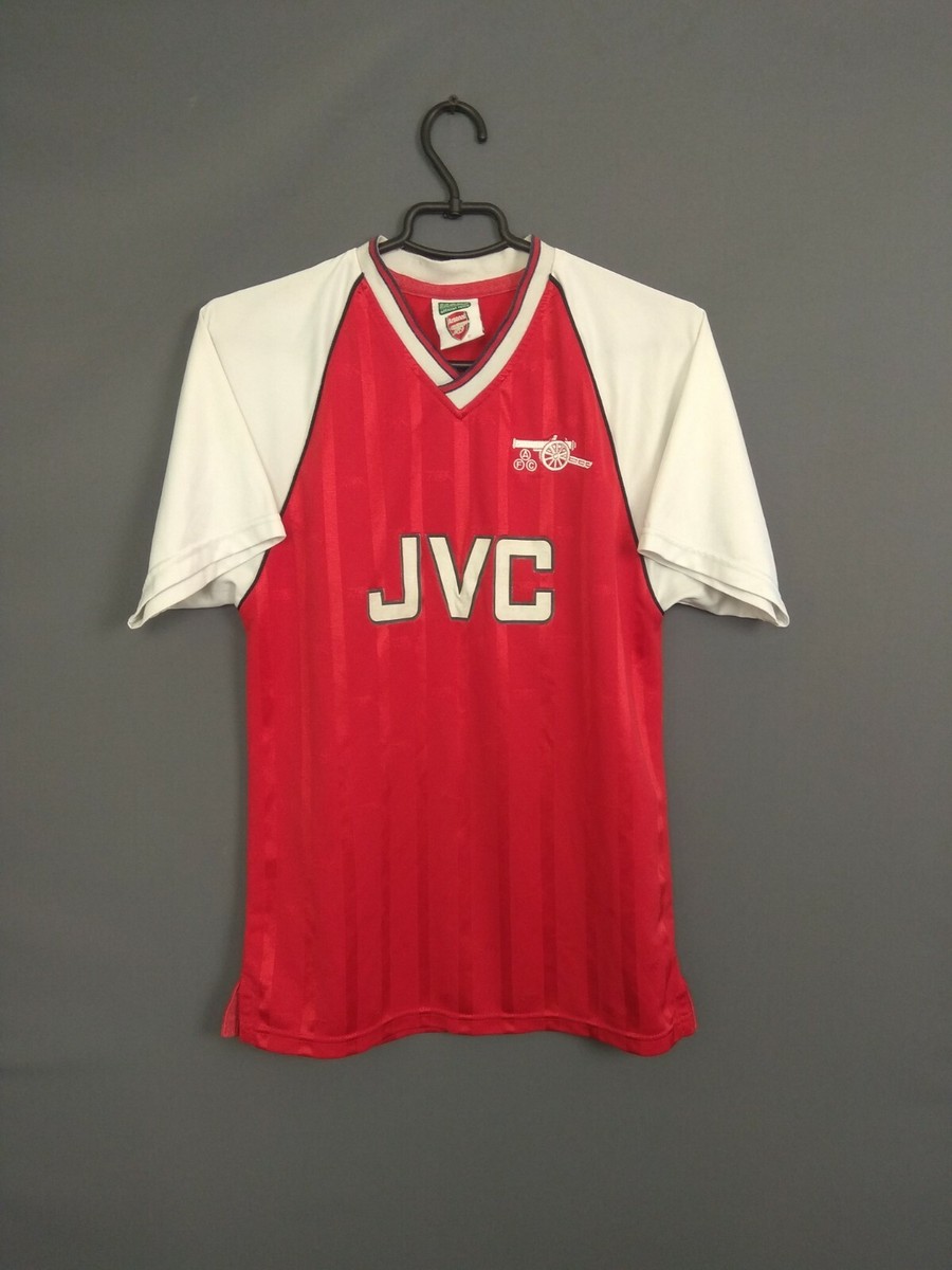 Arsenal Jersey 1986 1988 Home SMALL Shirt Retro Replica Score Draw