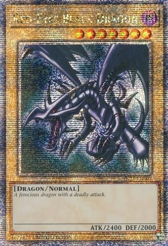 YuGiOh Red-Eyes Black Dragon TN23-EN003 Limited Quarter Century