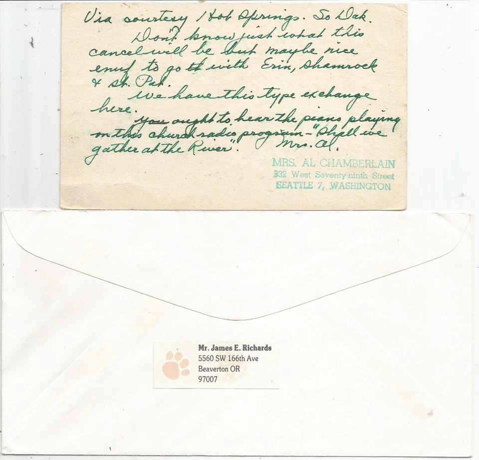 Five ecology covers 1953-2002 from India, Trinidad, US -- conservation, etc, - Image 3 of 3