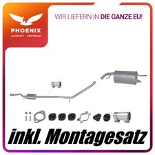 Kia Picanto 1.0 1.1 (2004-2011) Auspuffanlage Mittel+Endschalldämpfer Auspuff