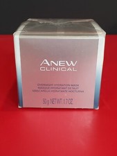 Avon Anew Clinical Overnight Hydration Mask 1.7 fl. oz / 50g New In Box Sealed