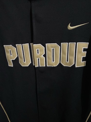 Nike Team Purdue University Black XL Basketball Warm Up Shooting Shirt SS Logo P - Picture 7 of 14