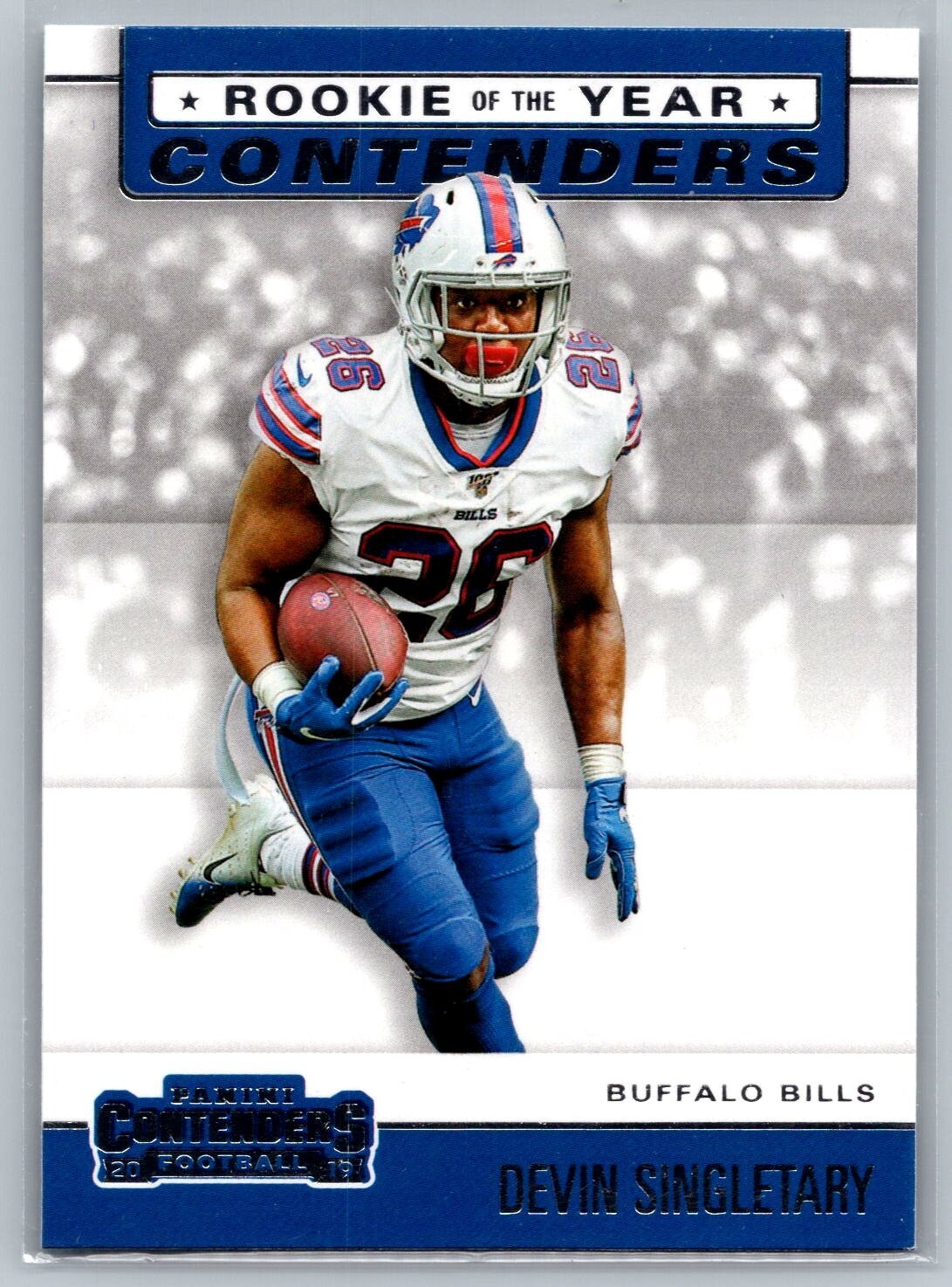 2019 Panini Contenders - Rookie of the Year Contenders #RYA-DS Devin Singletary