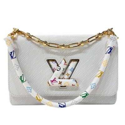 【ルイヴィトン】 LV × TM ツイスト MM 23 x 16 x 8 cm LOUIS VUITTON LV×TM Twist MM M13678 Bronne/Multi Epi