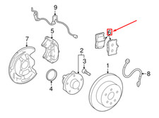 LEXUS GS L10 Bremsbeläge Satz vorne 0446530510 NEU ORIGINAL