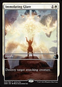 Immolating Glare - Game Day Promo x4 - Unique & Misc Promos - NM-Mint, English -