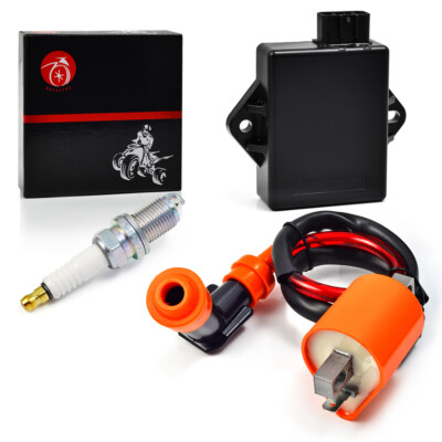 Complete Ignition Kit For Polaris Trail Boss 330 & 325 ATVs – Includes Coil, CDI, Spark Plug (Fits 2000-2012 Models) 3 thumbnail image
