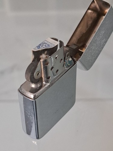 ZIPPO LIGHTER tennis vintage 1989 Mai Usata nuovo - Photo 7/7