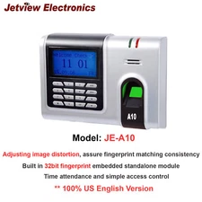 NEW! JE-A10 Fingerprint Biometric Readers/RFID Card/Biometric/1500 User Capacity