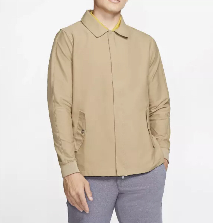 SACAI X NIKE Nike Repel Player Giacca da Golf Tessuto Uomo Media Paracadute Beige BV0386 297 $130