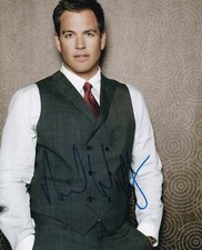 MICHAEL WEATHERLY signed autograph 20x25cm NAVY NCIS in person autograph ACOA
