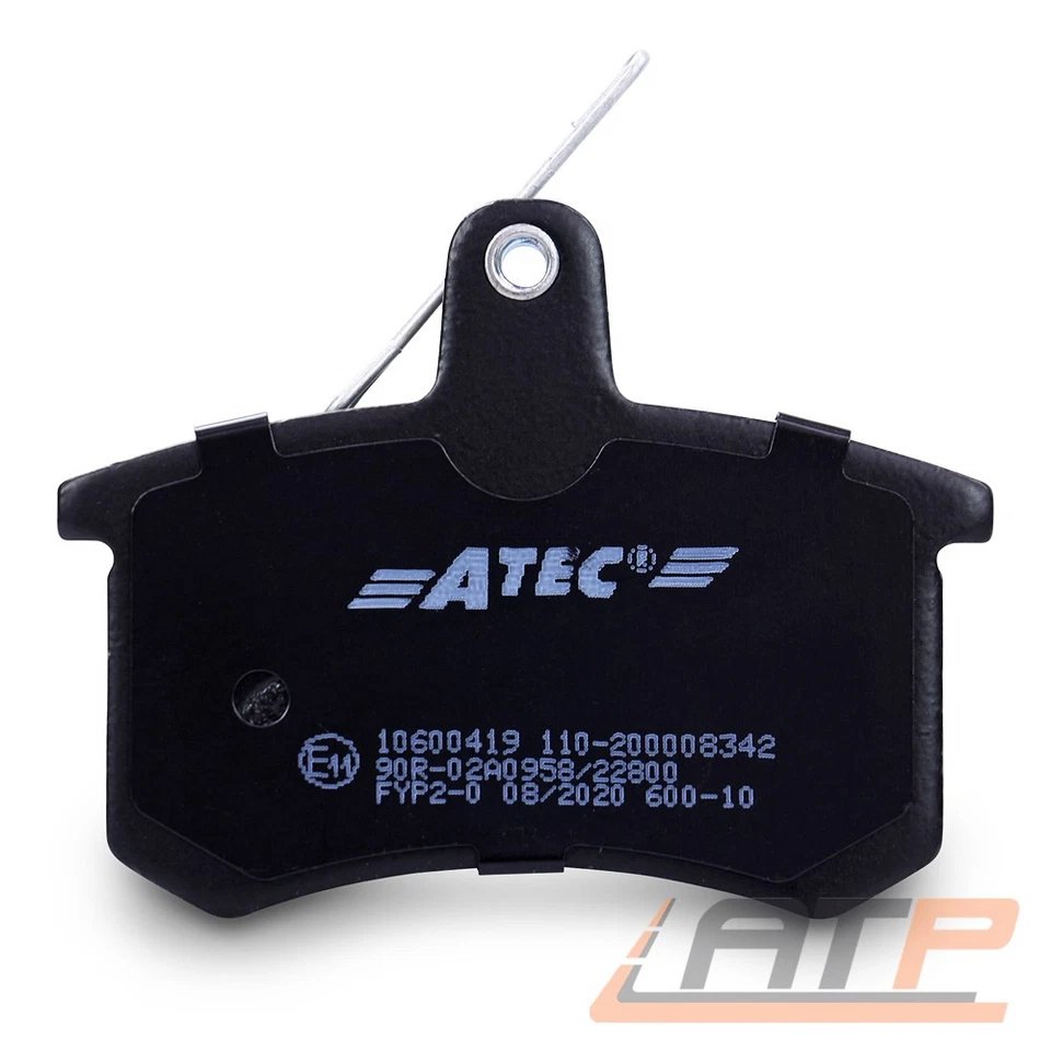 SATZ BREMSBELÄGE HINTEN FÜR AUDI 80 B4 90 B2 2.2 B3 A4 8D B5 94-01 A6 4A C4 - Bild 2 von 4