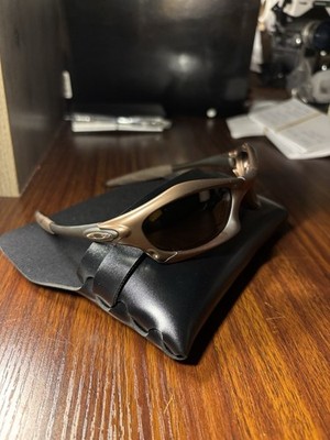 Oakley Splice Sunglasses Metal Frame Brown Brand New