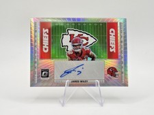 Jared Wiley 2025 Donruss Optic Hash Marks Auto SP #HM-JA