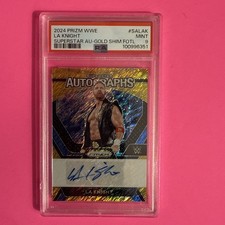 2024 Panini Prizm Superstar Autographs Prizm Gold Auto Foil 1/3 LA Knight 9