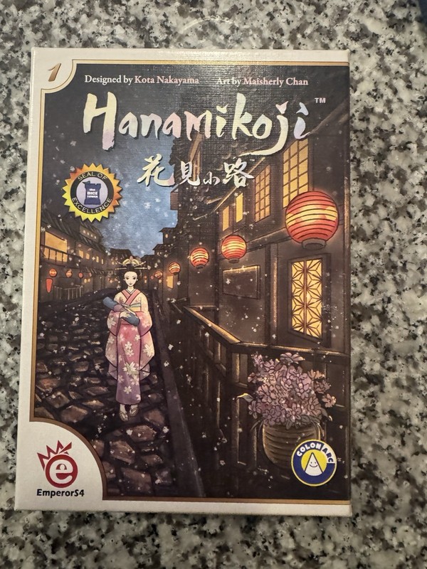 Hanimikoji Sleeves in Dragon Shields + 4 Geisha Promos