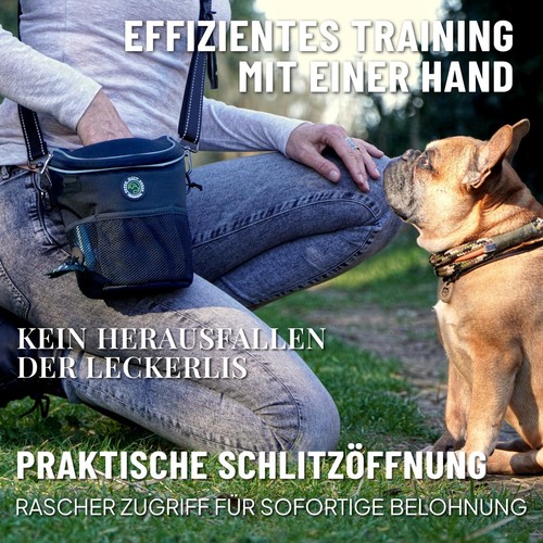 ® DAS ORIGINAL Leckerlitasche für Hunde REGENHAUBE Leckerlibeutel für Hunde mit - Bild 20 von 24