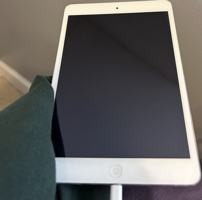 Apple iPad Mini 2 Tablet 2013 32GB Wi Fi iOS Silver/White Home Button