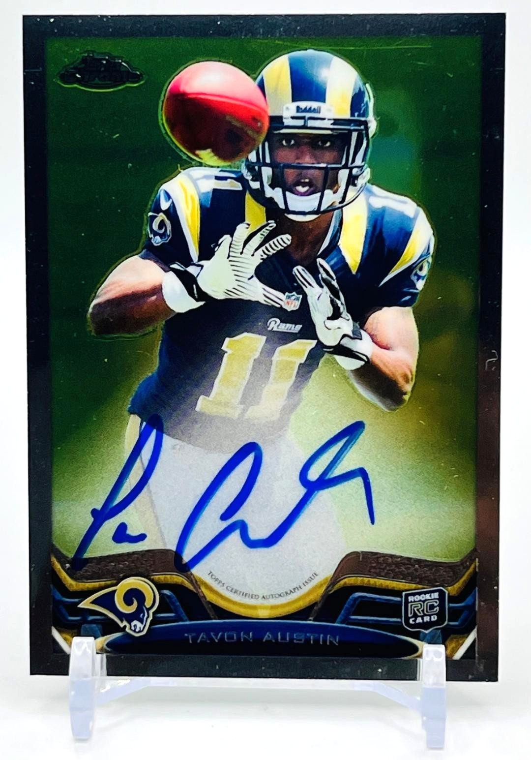 Tavon Austin Topps Chrome #117 Autograph