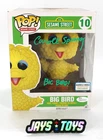 Funko Pop! Exclusive Sesame Street Big Bird Signed by Caroll Spinney w/ COA