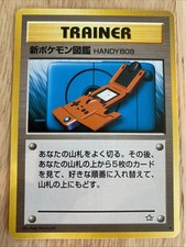 New Pokedex HANDY808 Neo Genesis Uncommon Vintage Japanese Pokemon Card TCG