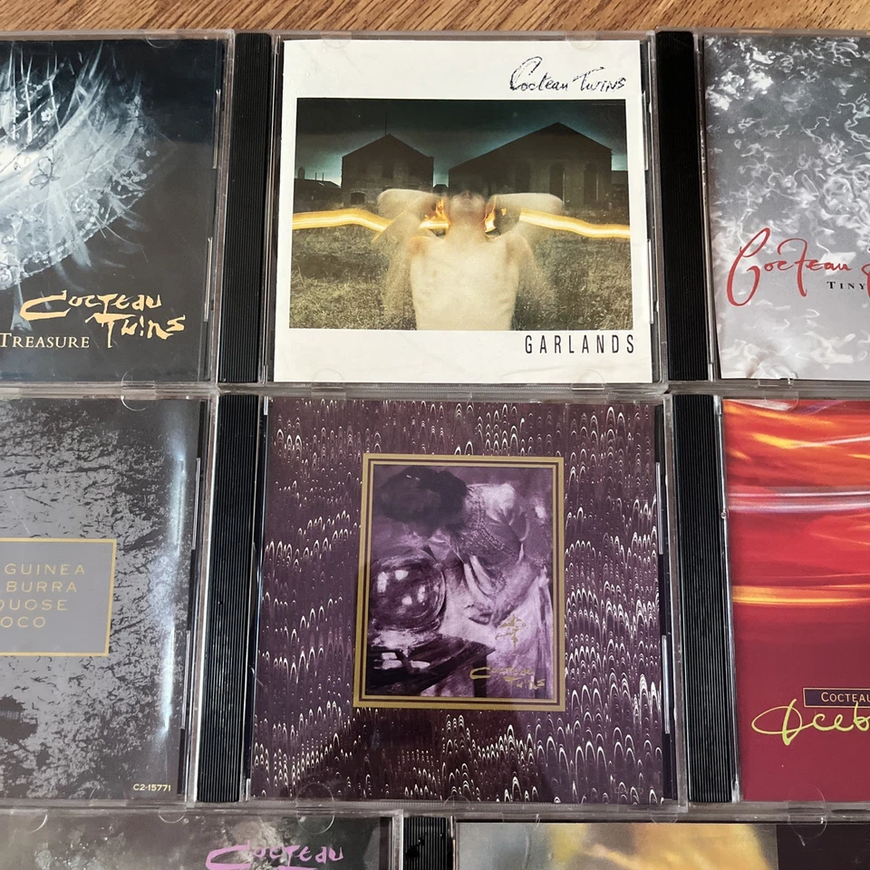 RARE Cocteau Twins CD Lot Echoes Lullabies Aikea Maker Luck Pig Sunbursts Easy - Image 3 of 4