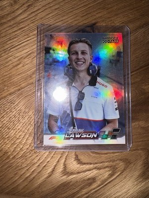 Liam Lawson Paddock Pass /25 paper
