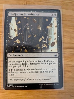 MTG Ill-Gotten Inheritance 0077 Ravnica Remastered M/NM Free UK P&P