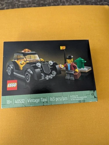 Lego Icons Vintage Taxi 40532 Retired Set