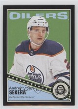 2019-20 O-Pee-Chee Retro Black 50/100 Andrej Sekera #483 0c3