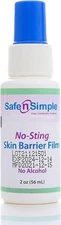 Safe n' Simple No-Sting Skin Barrier Wipes, Wands or Spray