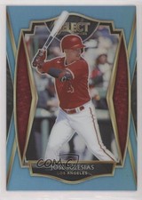 2021 Panini Select Premier Carolina Blue Prizm 10/35 Jose Iglesias #196 0i8b