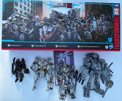 Transformers Studio Series 15th Anniversary Decepticons Multipack Figure Set