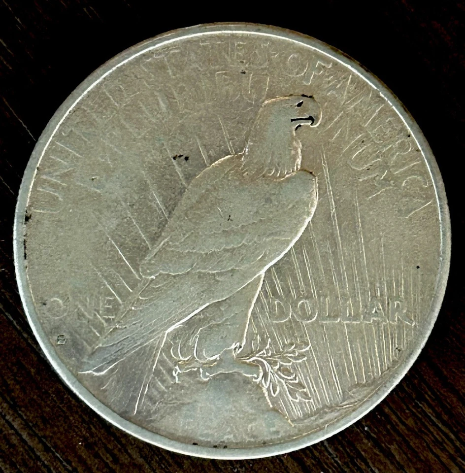 1935 S Peace Silver Dollar AU Details - 24367 - Image 2 of 2