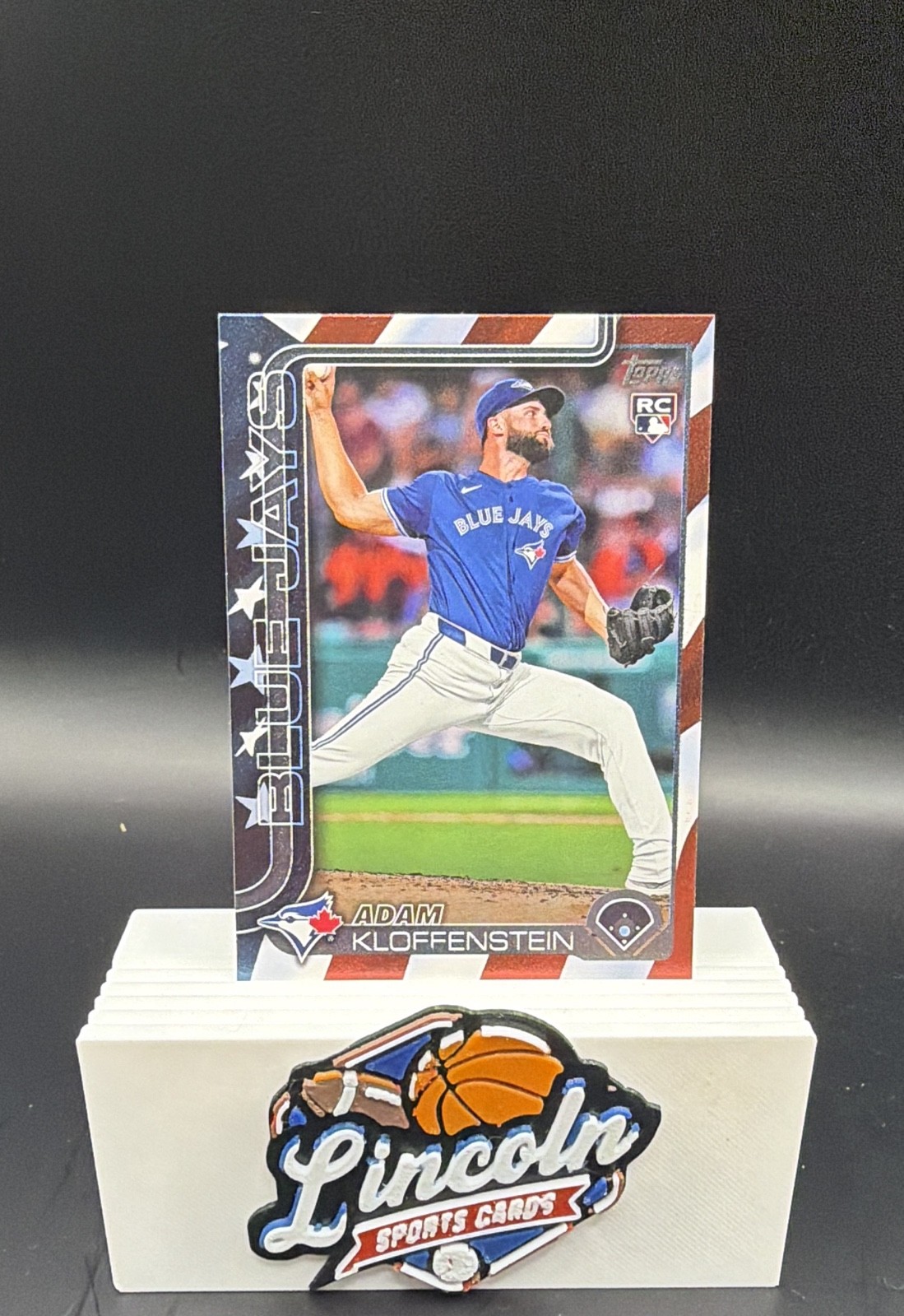 2025 Topps Series 2 - Adam Kloffenstein #426 Independence Day /76 (RC)
