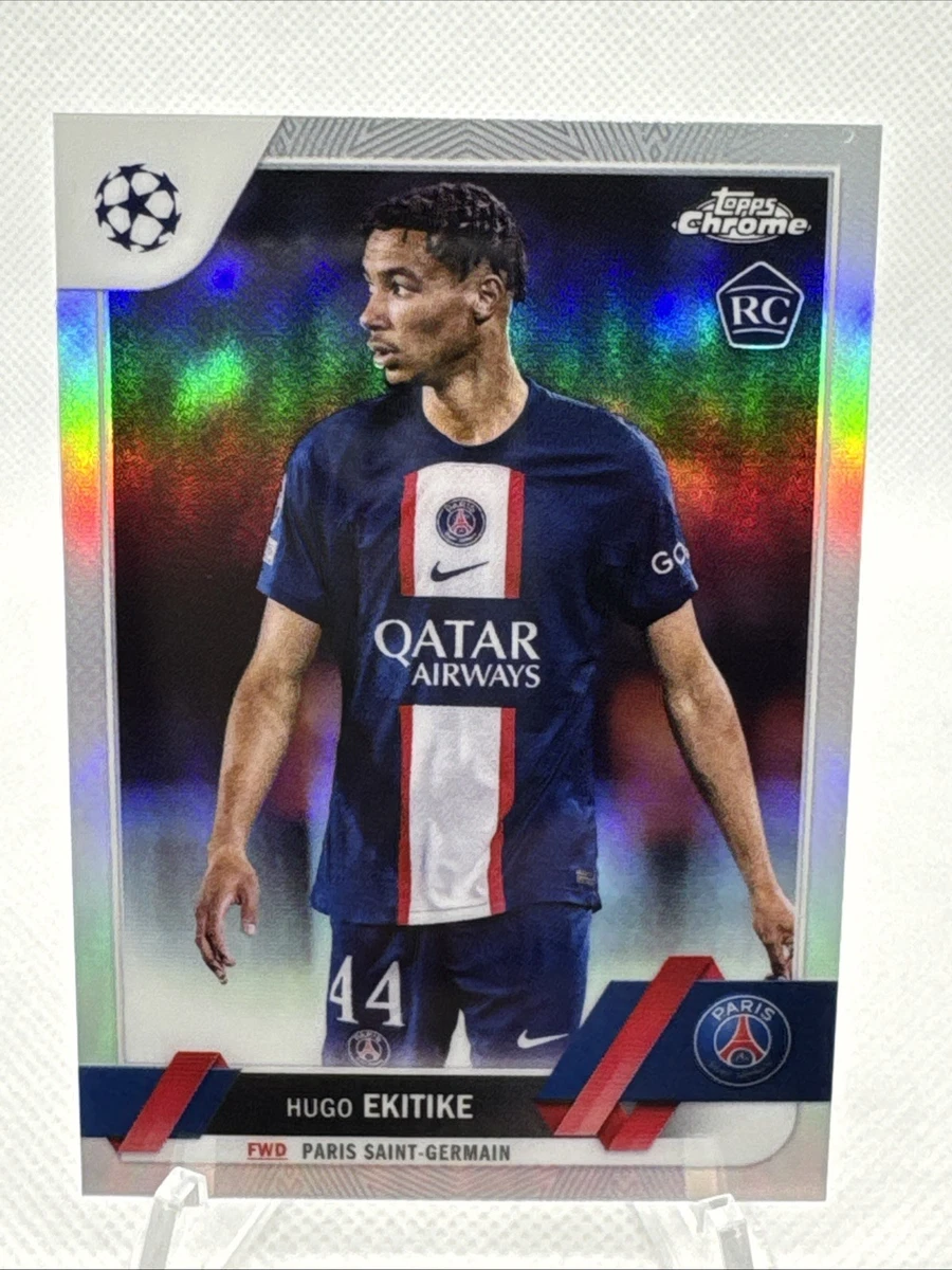 2022-23 Topps Chrome UEFA Club Competitions Hugo Ekitike #125 for
