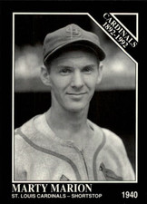 1992 Conlon TSN #626 Marty Marion